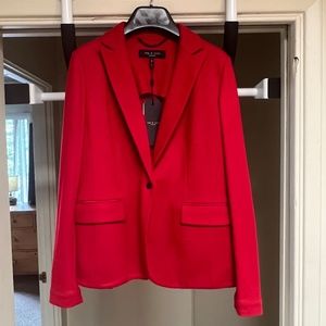 rag & bone Lexington Red Wool Blazer